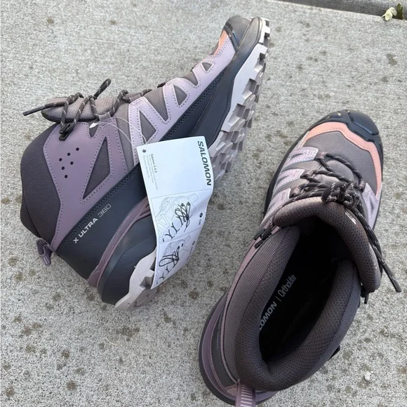 Salomon Women's X Ultra 360 Mid CSWP W Hiking Boots Size 10.5 - Picture 6 of 14